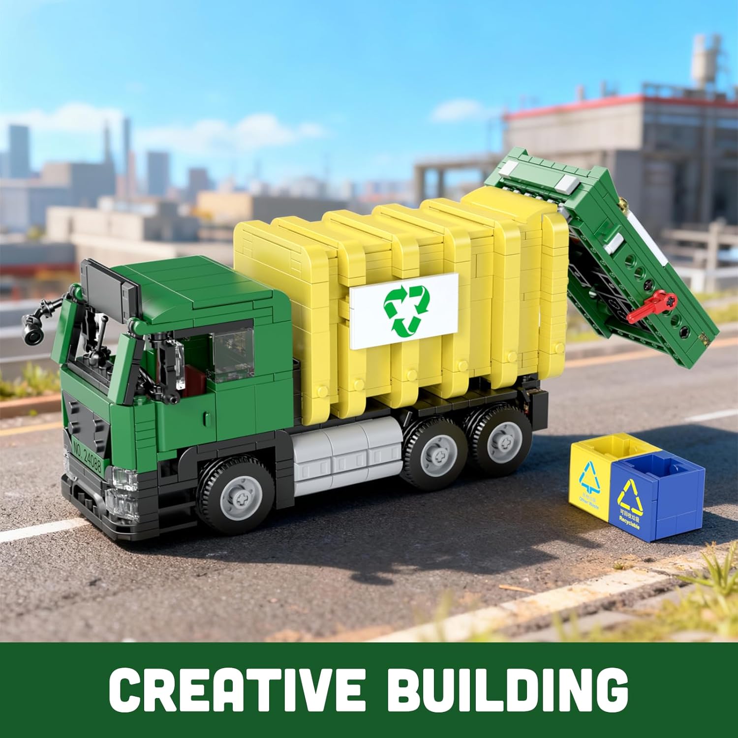 Thumbnail 5 de Ökologischer Müllwagen 24088 mit 646 Teilen