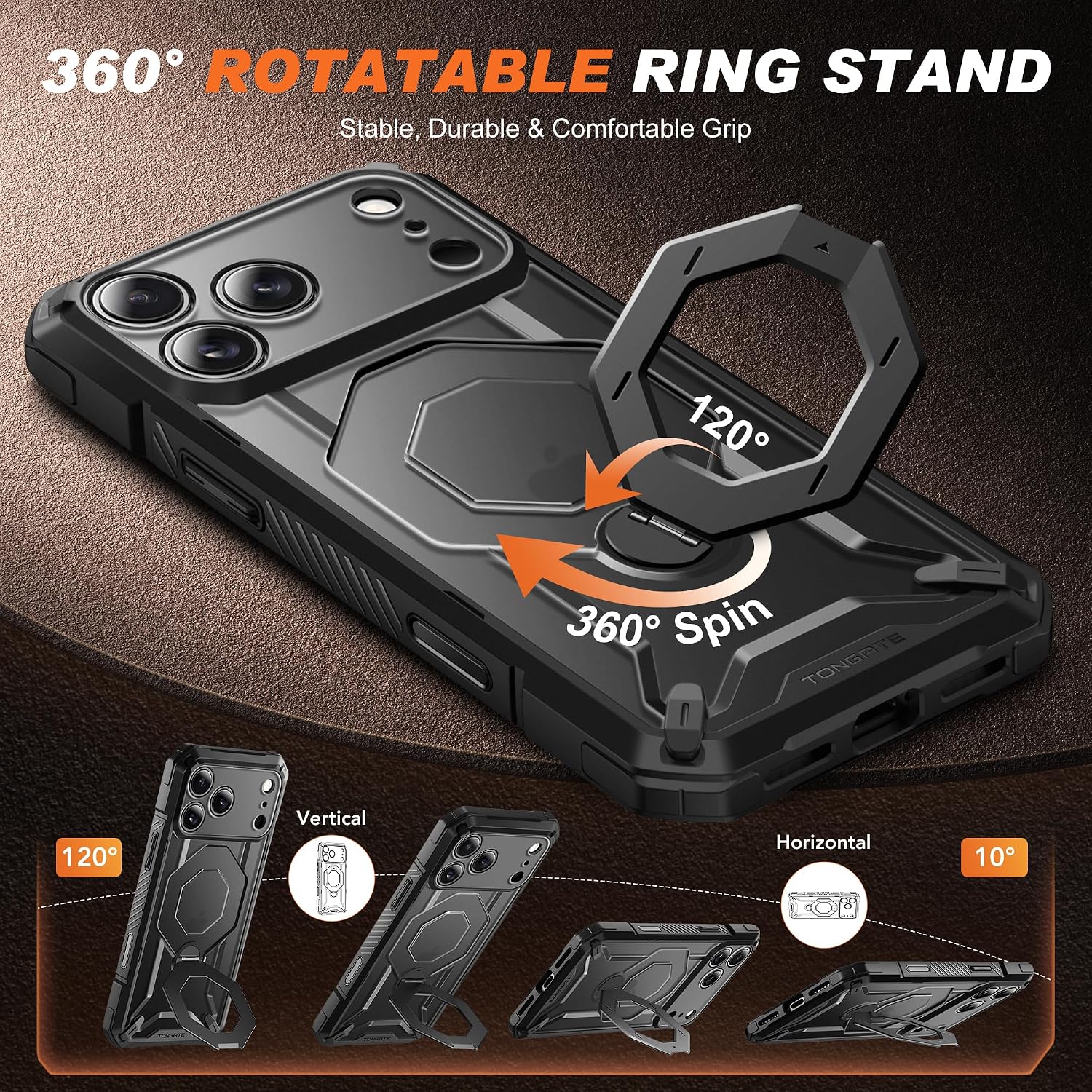Detalle 2 de Tongate iPhone 17 Pro Max Case 6.9-inch