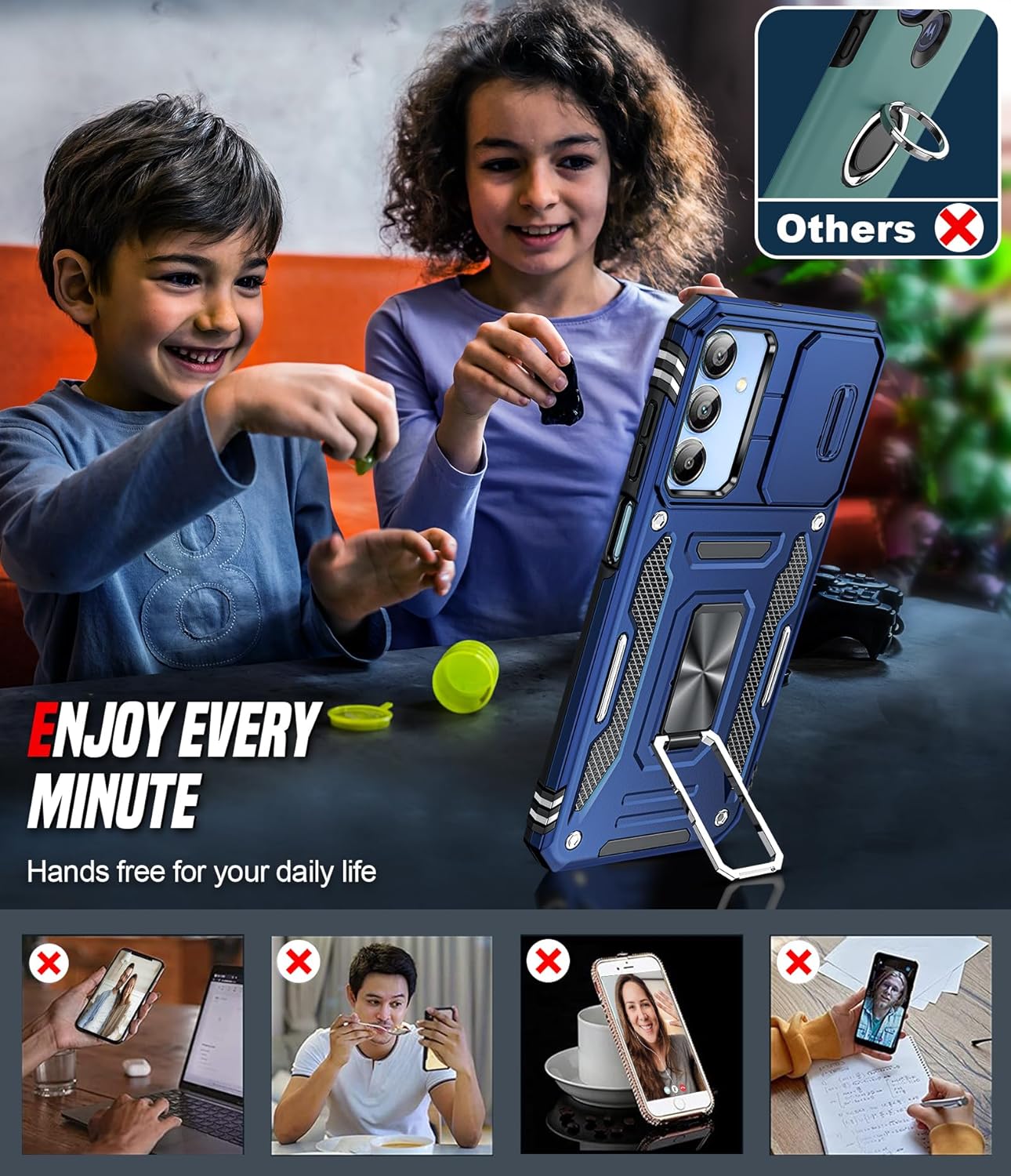 Thumbnail 6 de LeYi Galaxy A15 protective case 6.5