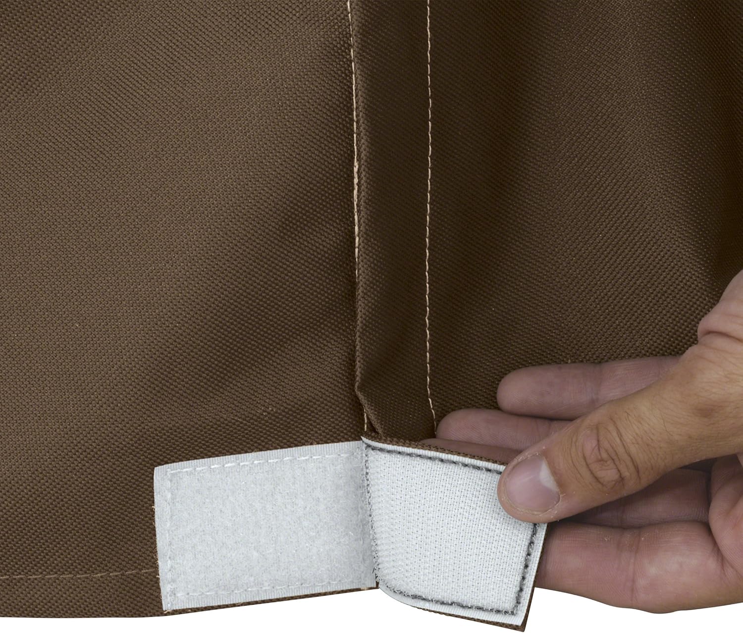 Detalle de Amazon Basics Telone per stufa a fungo da terrazza – beige/marrone chiaro, 91,4 x 47 x 241,3 cm