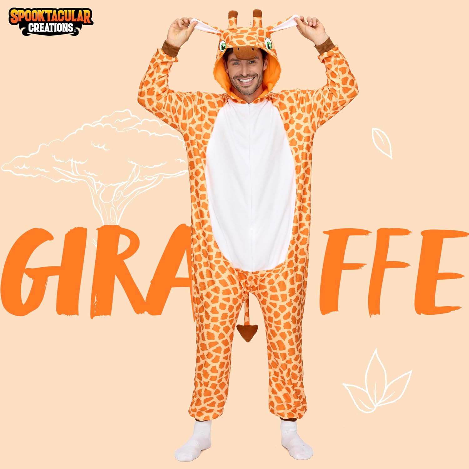 Detalle 2 de Spooktacular Creations Plüsch Onesie Jumpsuit
