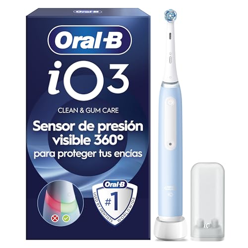 Detalle de Oral-B iO 3N Cepillo de Dientes Eléctrico con 1 Cabezal, Azul