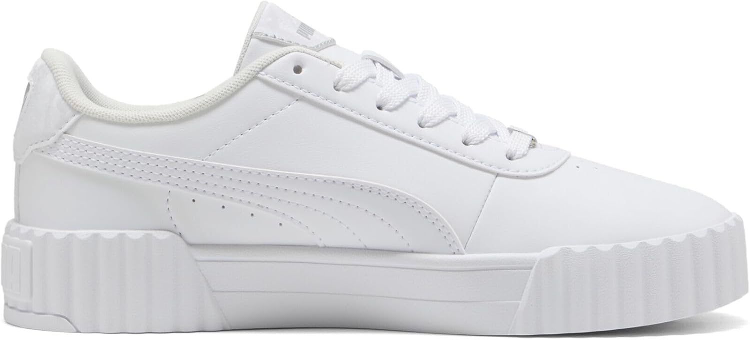 Thumbnail 4 de Puma Damen Carina 3.0 Sneaker mit Leder-Mix-Obermaterial und Gummilaufsohle