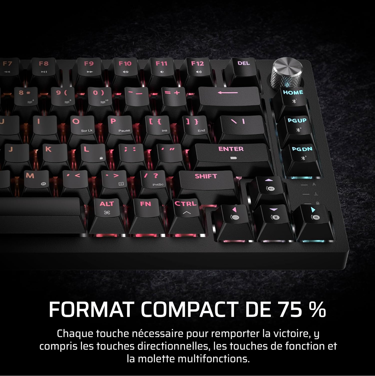 Thumbnail 2 de Corsair K65 Plus Wireless 75% RGB Clavier