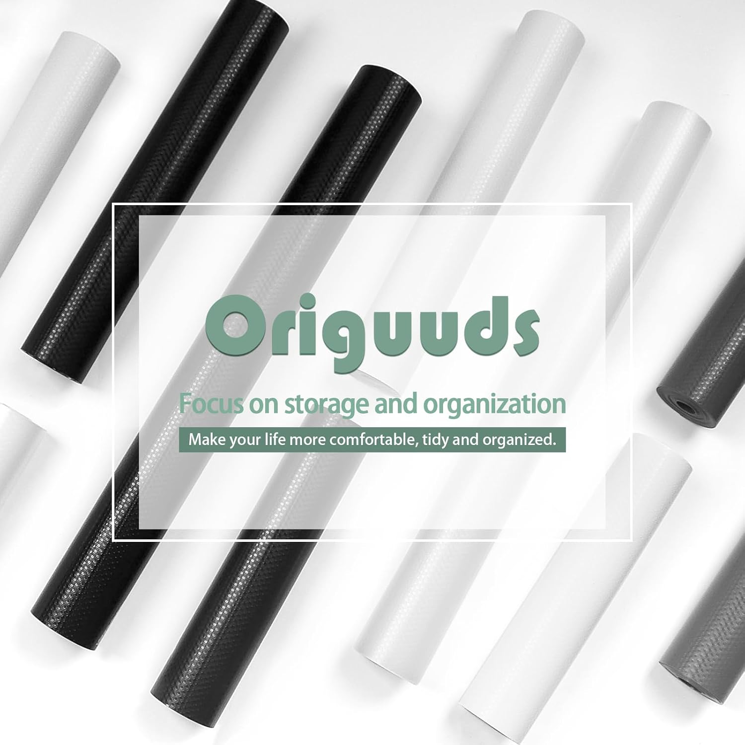 Thumbnail 6 de Origuuds Tappetino per Cassetti: Fodera in EVA non-adesiva, antiscivolo e tagliabile (Trasparente, 50 cm x 600 cm)