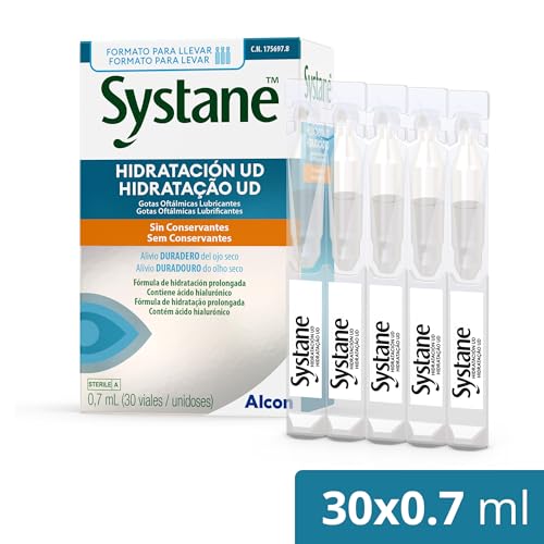 Thumbnail 1 de Systane Hidratación UD: gotas oftálmicas lubricantes de acción prolongada (30 x 0.7 ml)