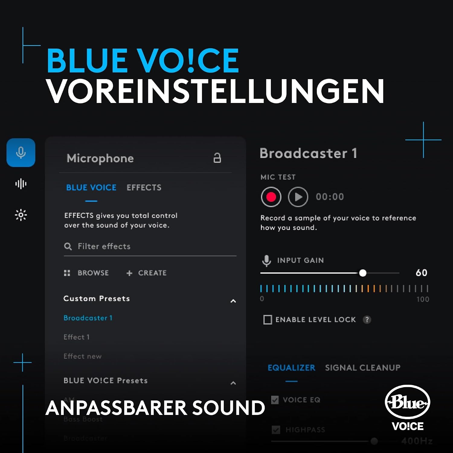 Detalle de Logitech G Yeti Orb USB-Gaming-Kondensatormikrofon mit RGB & LIGHTSYNC (Niere) für PC/Mac – Schwarz