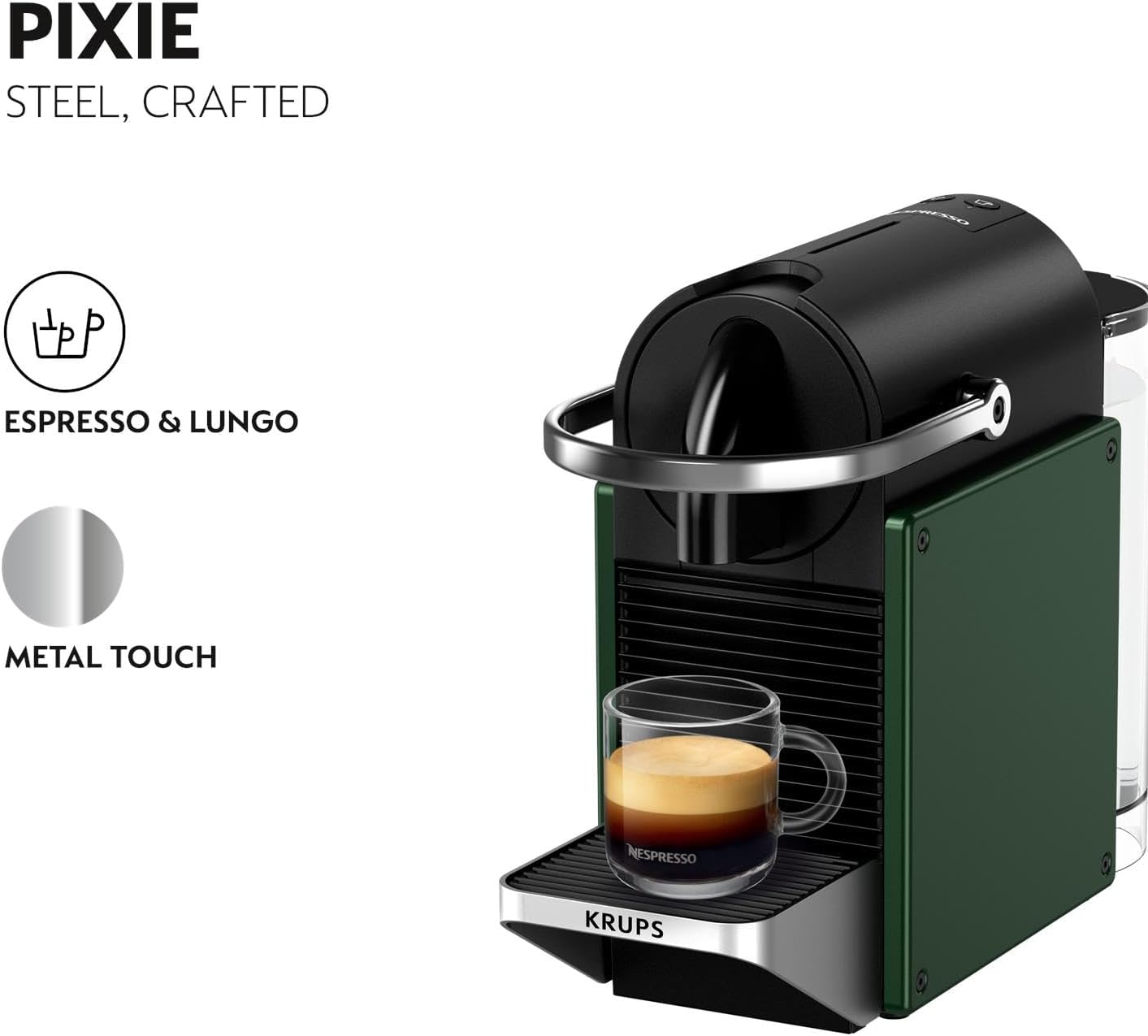 Thumbnail 3 de Nespresso Pixie Krups Compact Espresso Machine