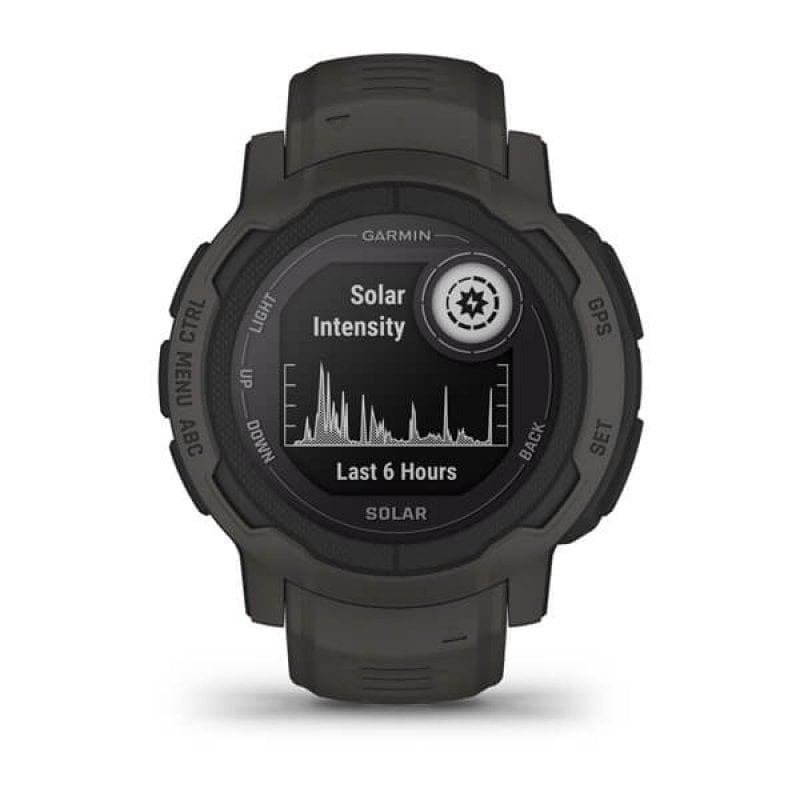 Detalle 2 de Garmin Instinct 2 Solar smartwatch Grafito