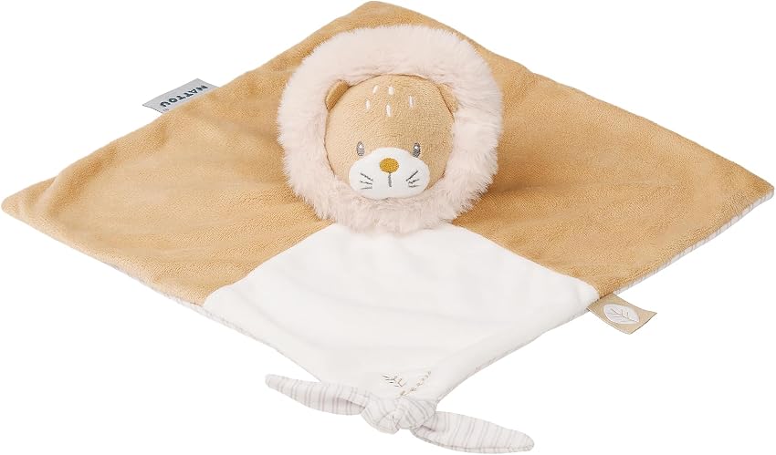 Detalle 2 de Nattou Comforter Doudou Donkey Leo 27 cm — Dark Warm Beige