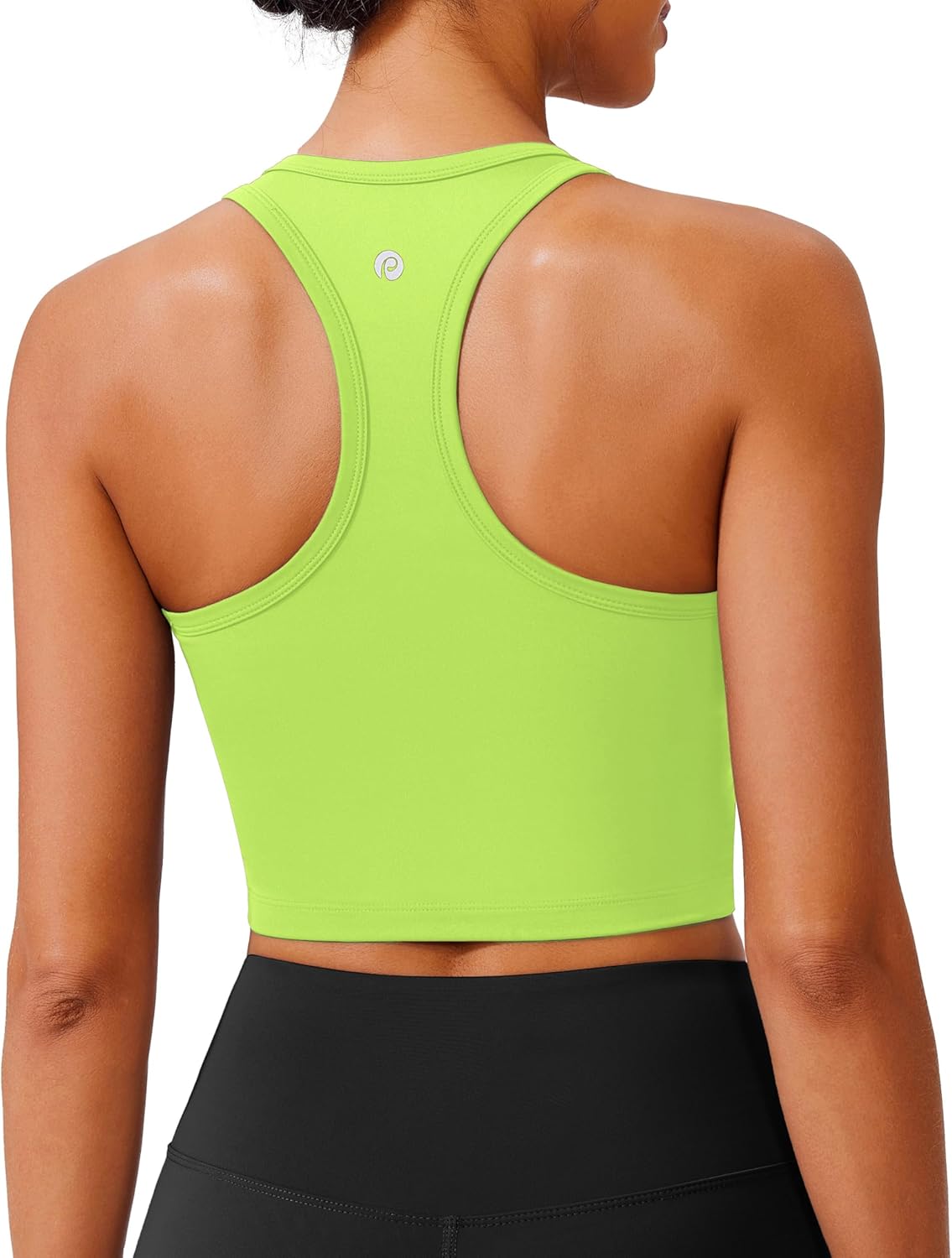 Thumbnail 5 de PINSPARK Longline Racerback Sports Bra with Removable Cups