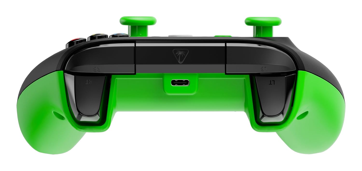 Detalle 2 de Turtle Beach Rematch Core (Schwarz/Grün) – kabelgebundener Gaming-Controller für Xbox Series X|S, Xbox One & Windows-PCs