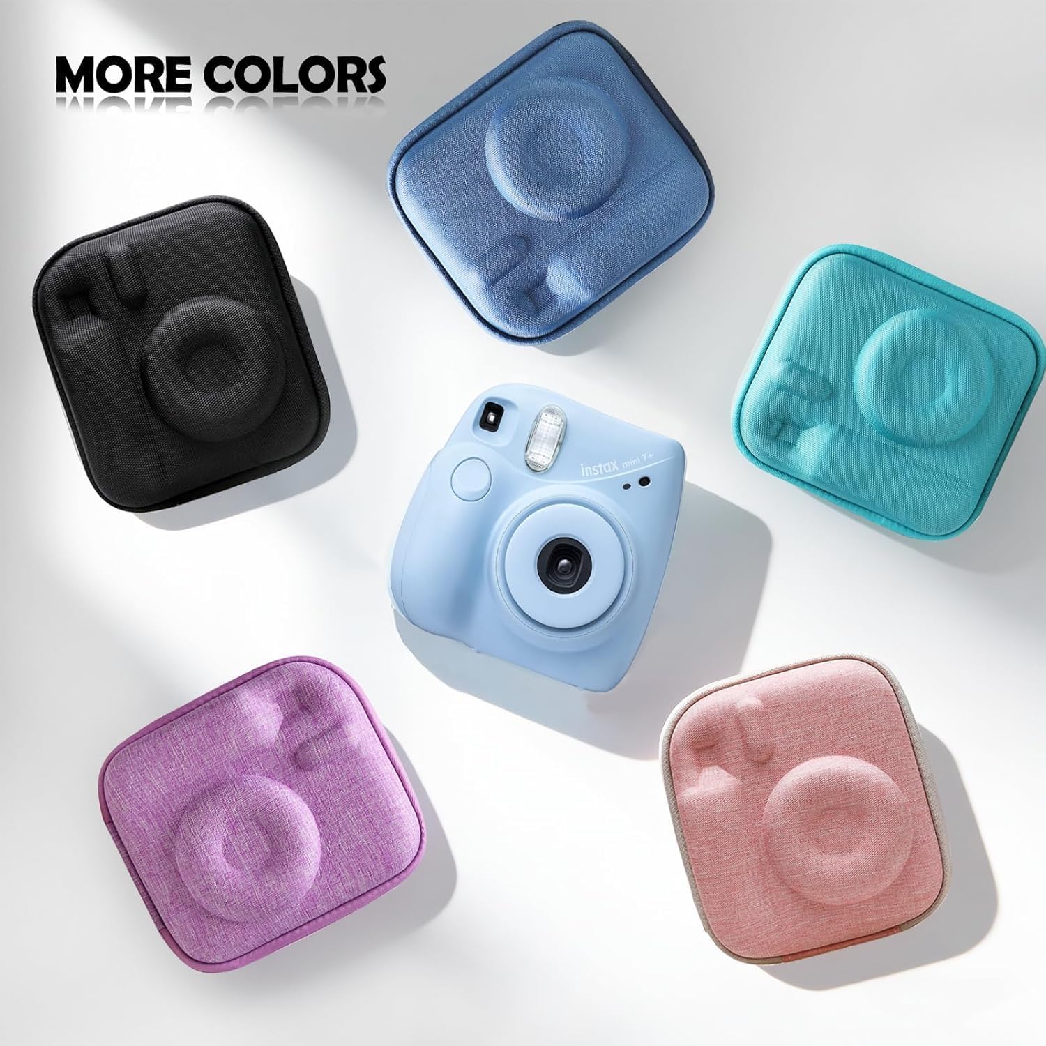 Thumbnail 4 de XANAD Hard Case for Fujifilm Instax Mini 13/12/11/10/9/8/7/7+ / EVO Instant Cameras (Pink)