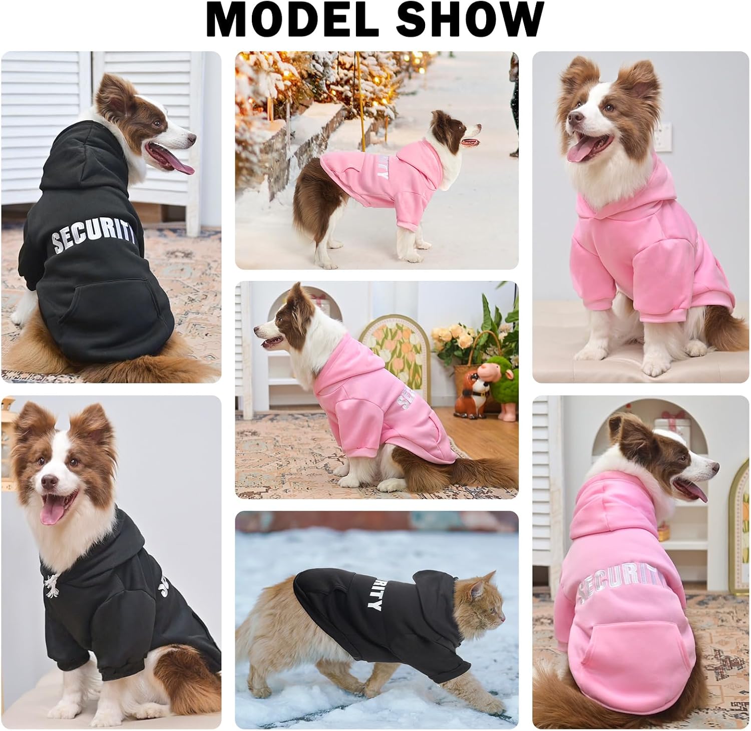 Detalle 2 de SCENEREAL Dog Hoodie 4XL