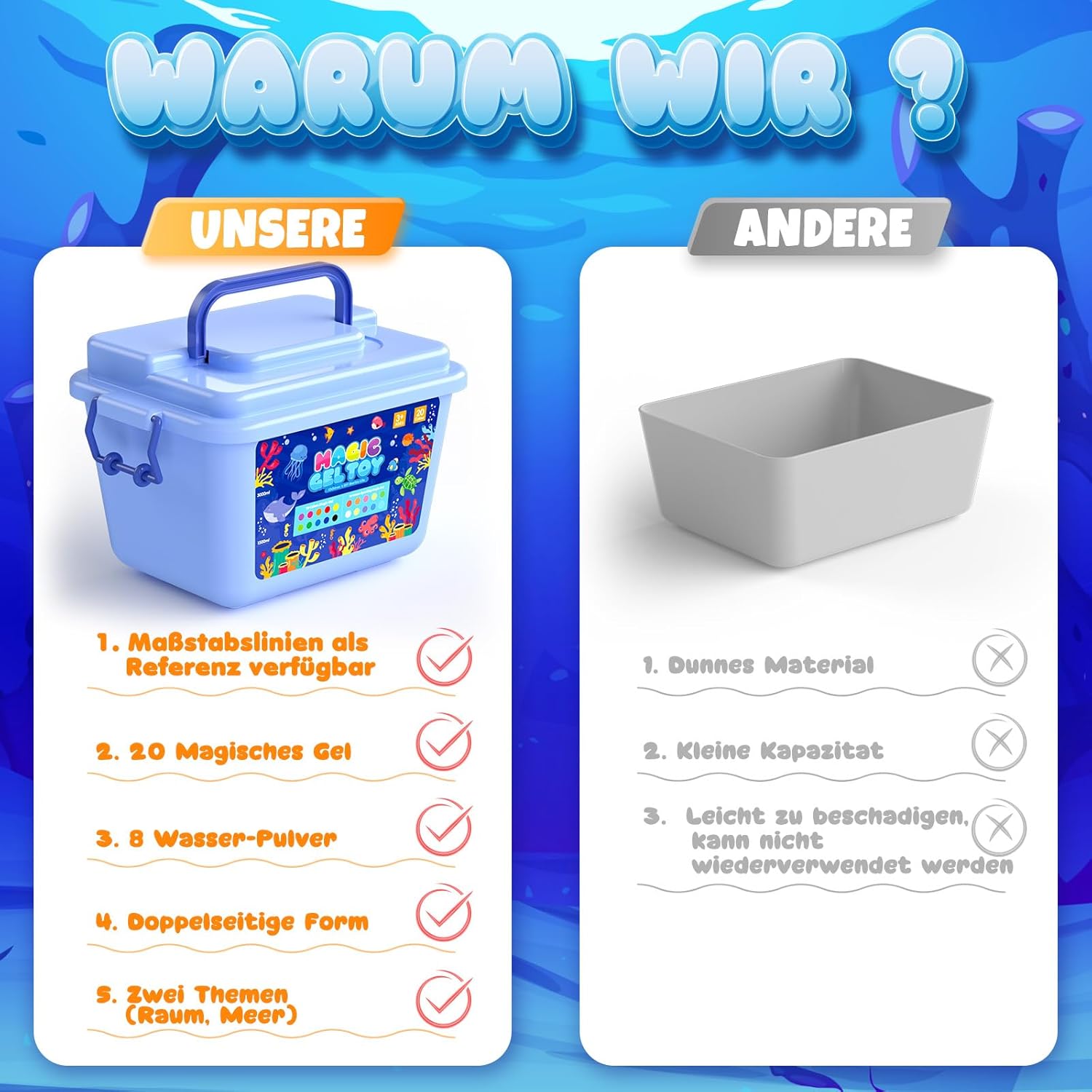 Thumbnail 5 de Hot Bee Aqua Gelz Set - Kreatives DIY Spielzeug 4+