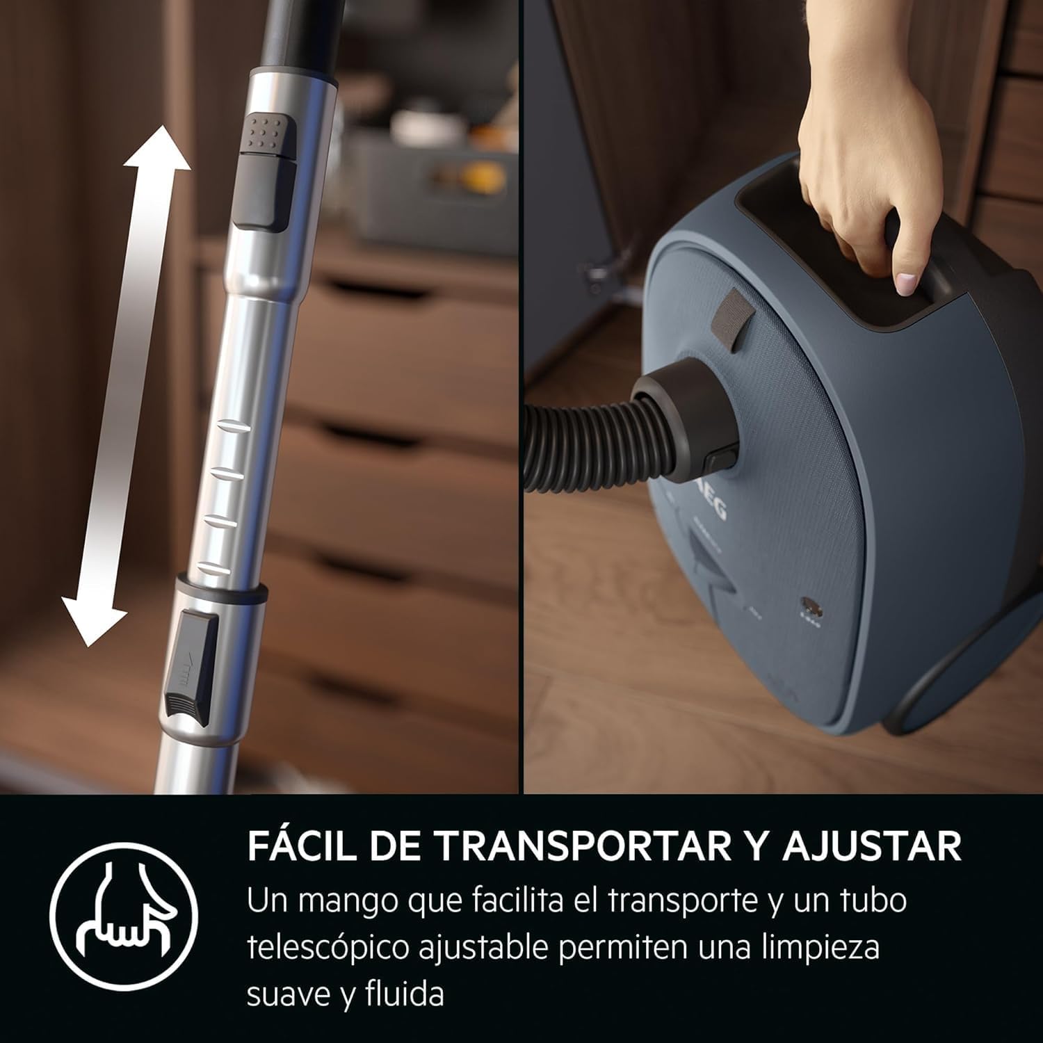 Thumbnail 6 de AEG AB61C2DBS Aspiradora de Trineo con Bolsa 🧹