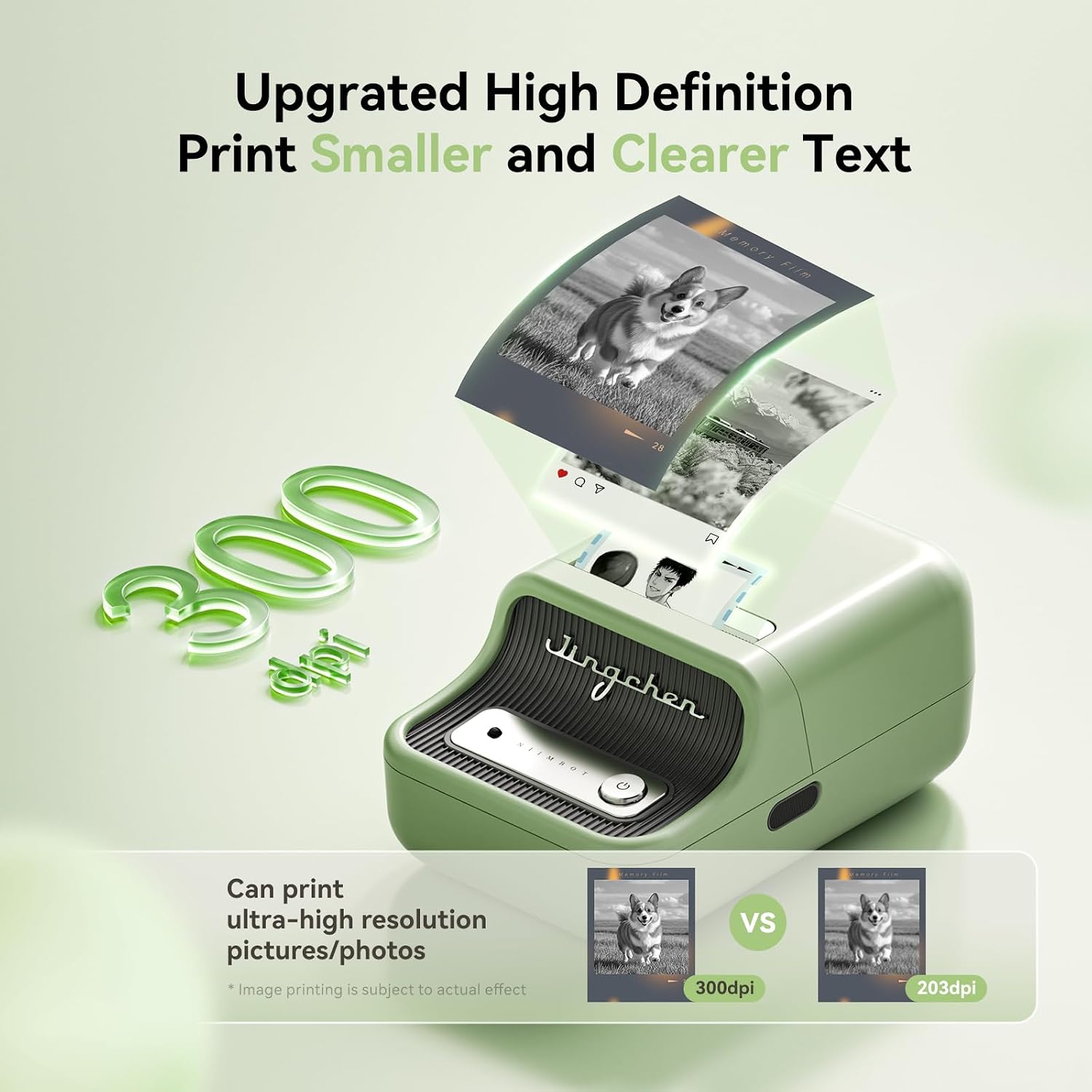Thumbnail 6 de NIIMBOT B21-Pro-G B21 Pro Thermal Label Maker, 300 DPI Bluetooth
