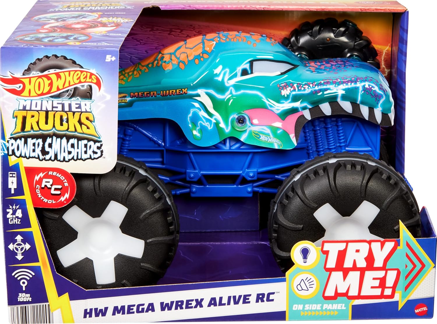 Thumbnail 5 de Hot Wheels Mega-Wrex 1:15 RC Truck