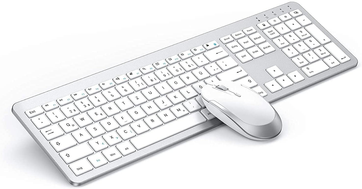 Detalle de seenda SK38-3 Kabelloses Tastatur-Maus-Set ⌨