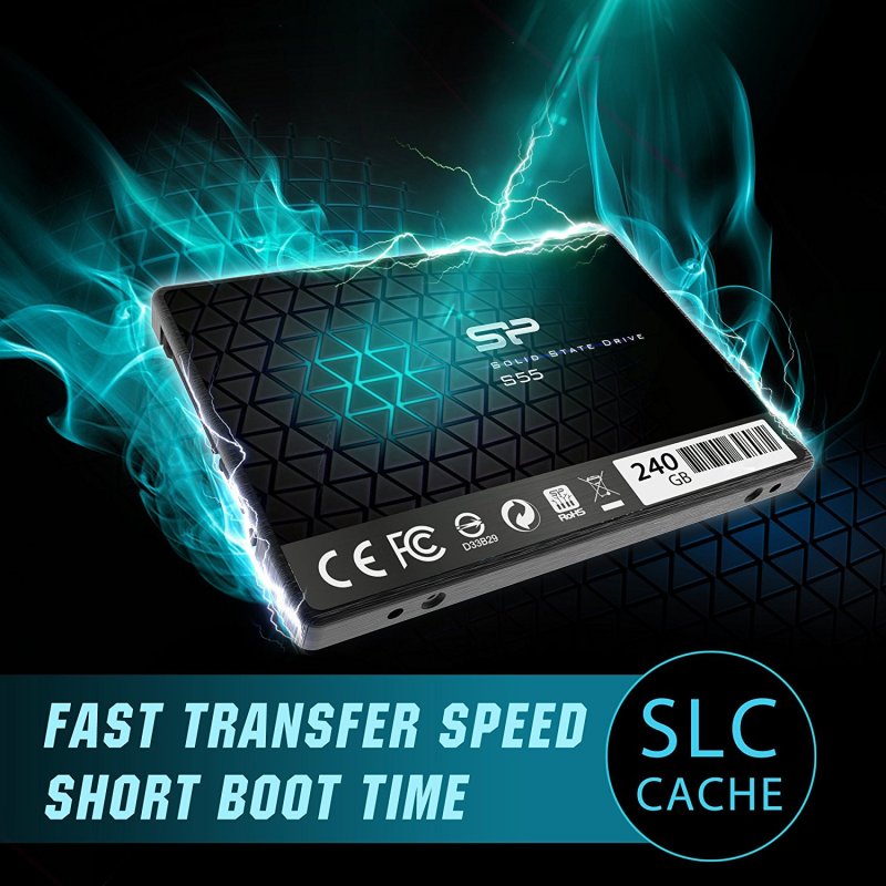Thumbnail 3 de Silicon Power Slim S55 240GB SSD SATA 3 — buena opción para actualizar con presupuesto limitado