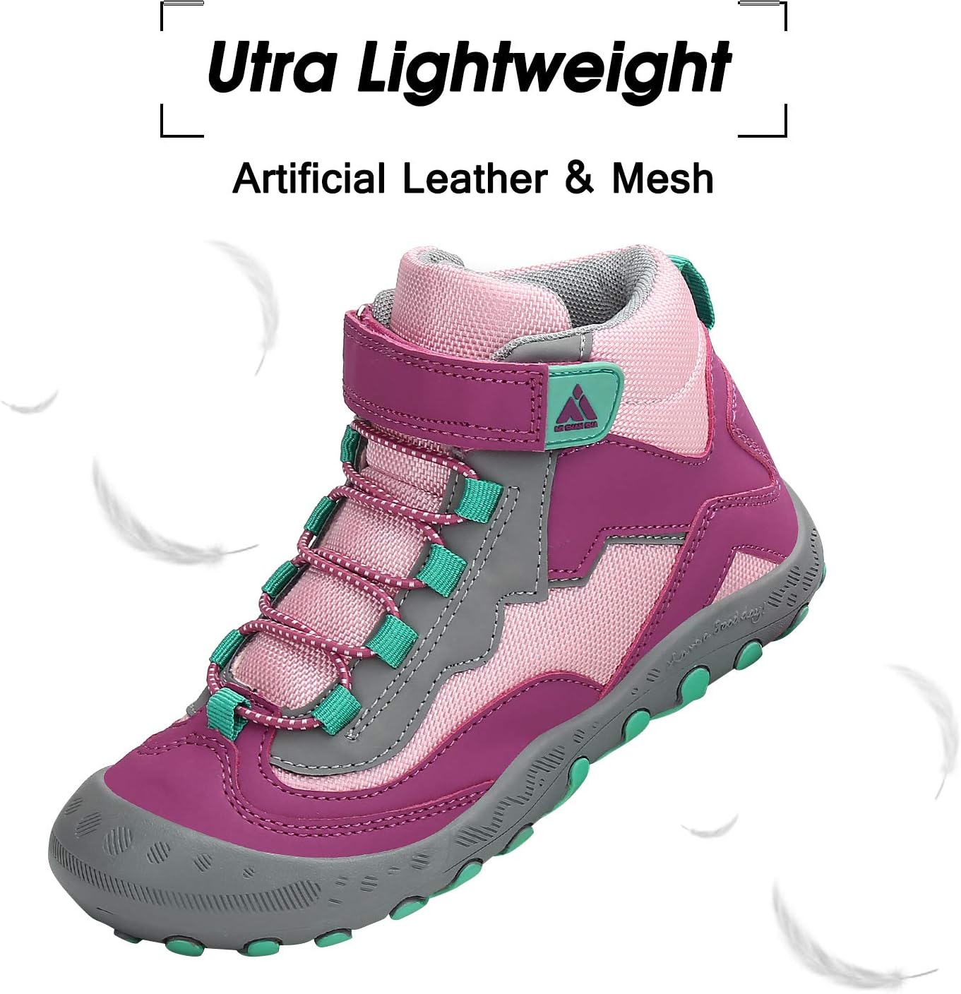 Thumbnail 3 de Mishansha Kids Hiking Boots: Water-Resistant, Anti-Collision Toddler Trekking Shoes