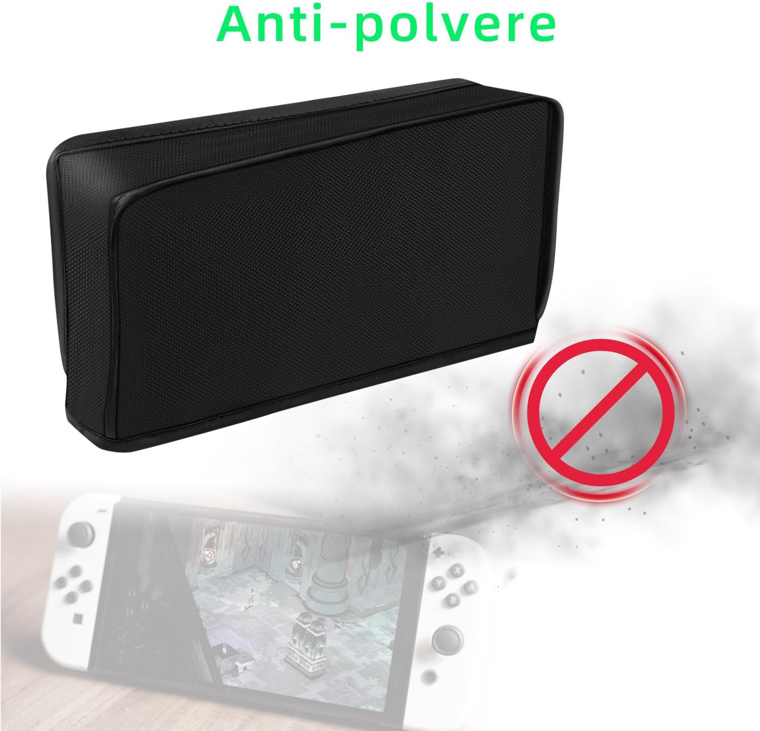Detalle 2 de Mcbazel NS Switch Copertura antipolvere 365 giorni
