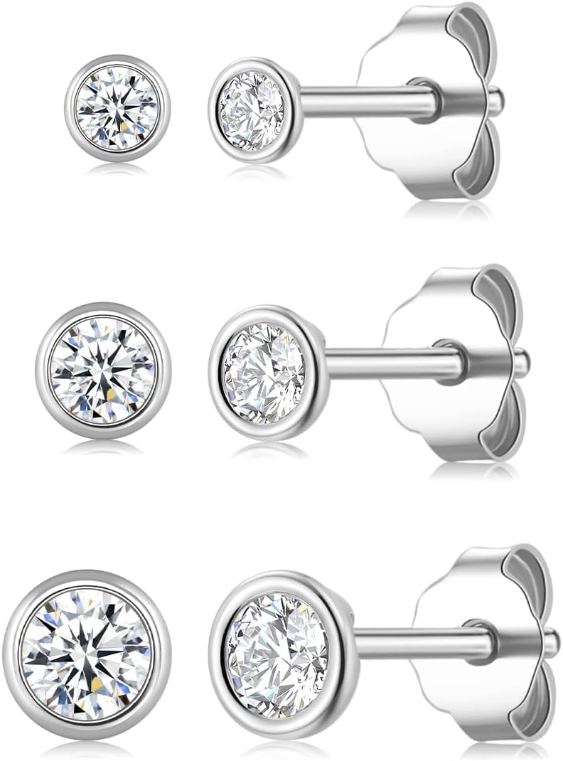 Detalle de Ecripe 925 Ohrstecker mit Zirkonia