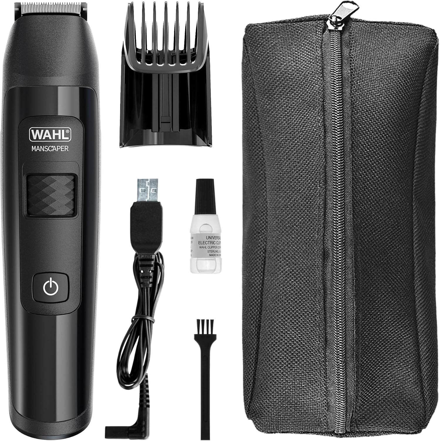 WAHL Manscaper Lithium Trimmer Corpo e Parti Intime: rifiniture precise e versatilità impermeabile
