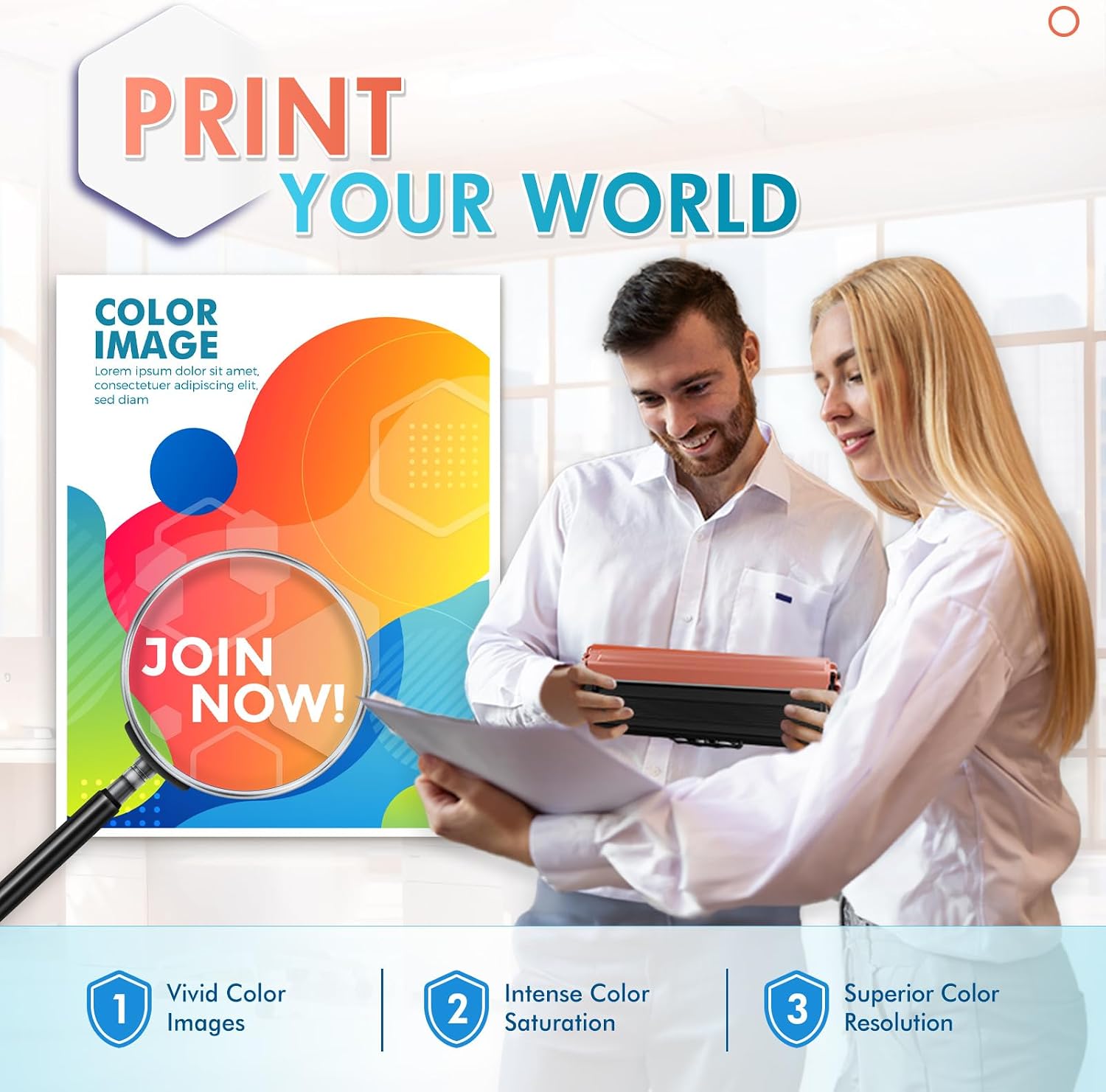 Detalle de TN433 Compatible Toner Cartridge Set