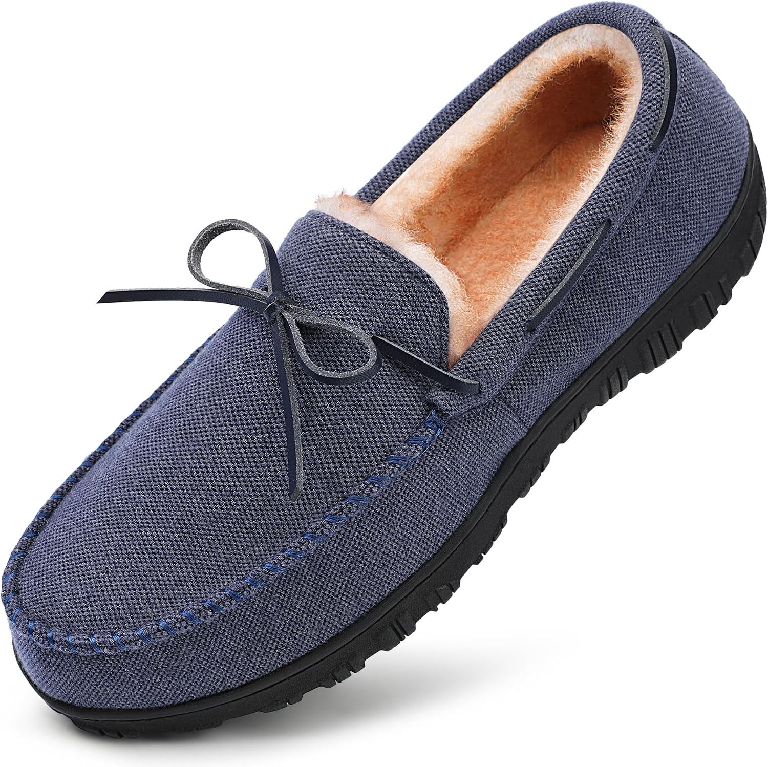 Detalle de MIXIN Mens Memory Foam Slippers for Men