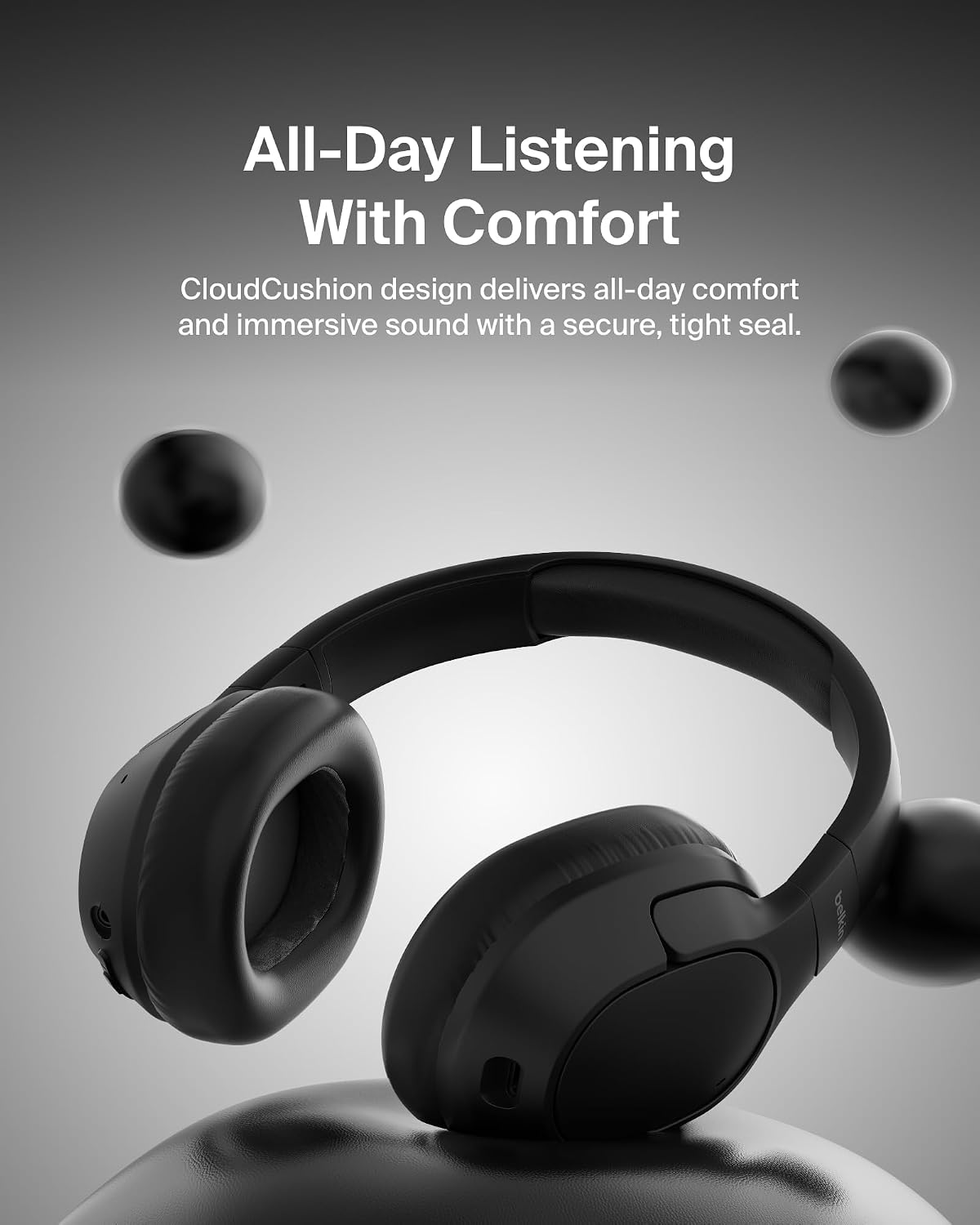 Thumbnail 6 de Belkin SoundForm Isolate Noise Cancelling Headphones