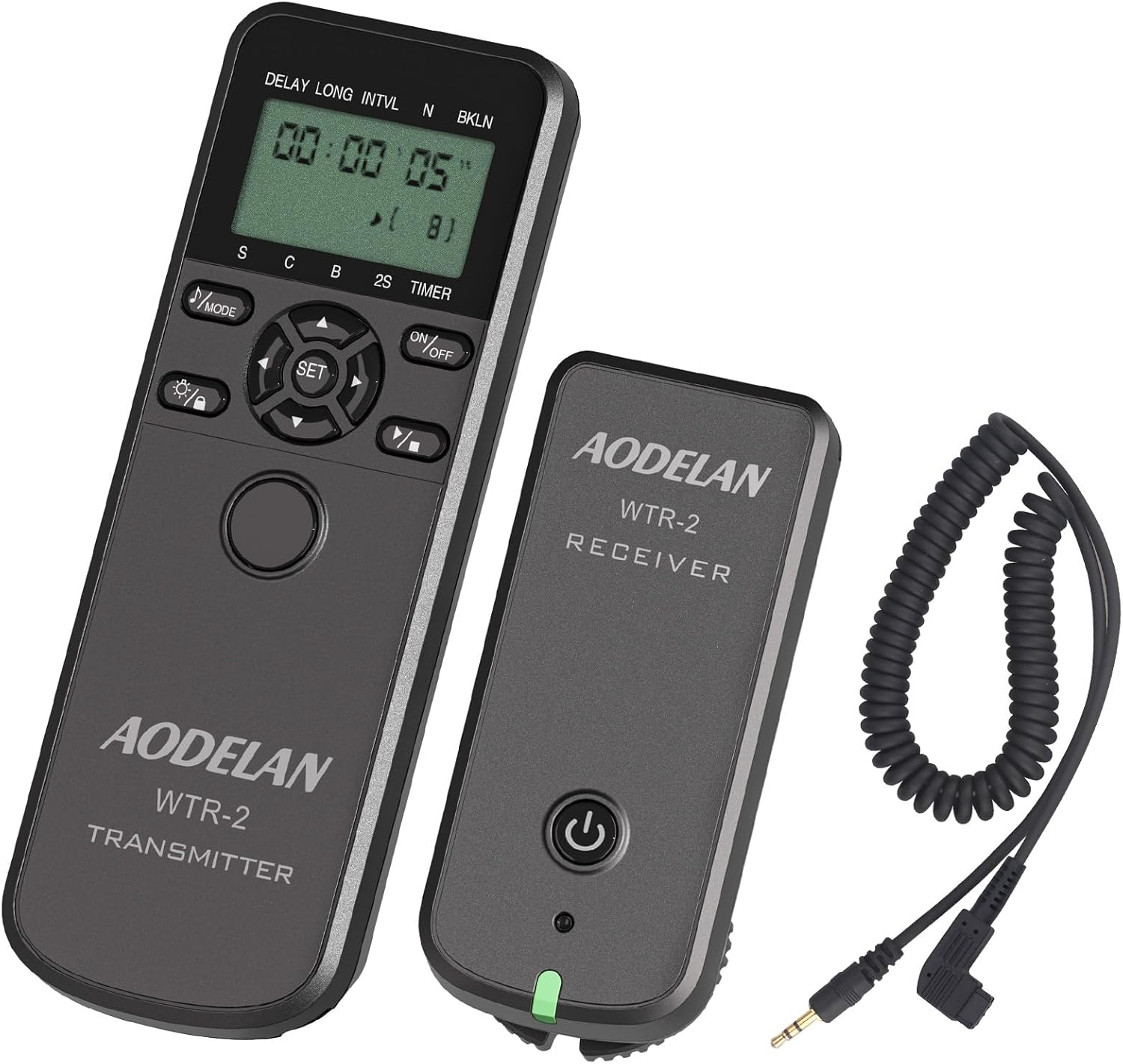 AODELAN WTR-2 Wireless Shutter Release Timer Remote for select Sony & Minolta DSLRs/SLTs