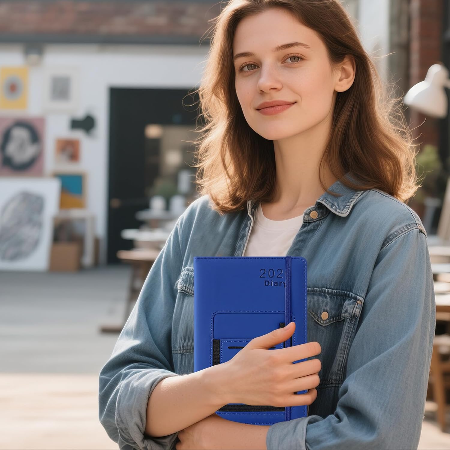 Thumbnail 2 de Diario accademico 2026 A5, pagina giornaliera con tasca 📔