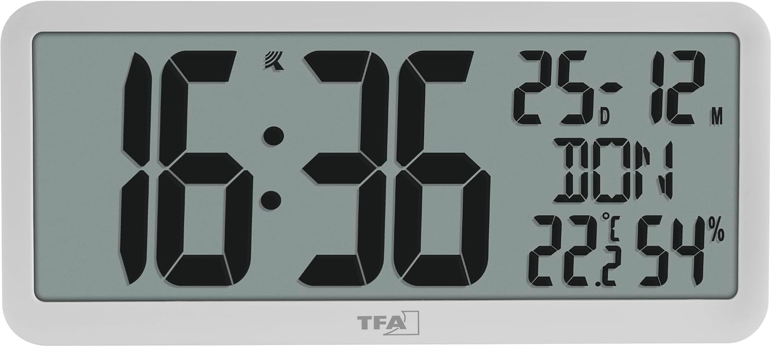 Detalle de TFA Dostmann Horloge Murale XL