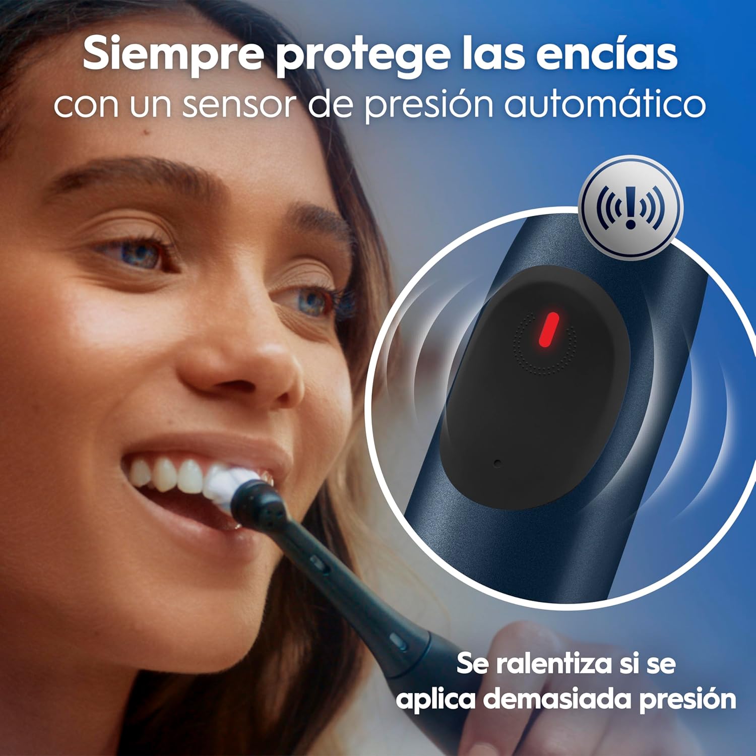 Detalle 2 de Oral-B iO 2 Azul Mar cepillo eléctrico
