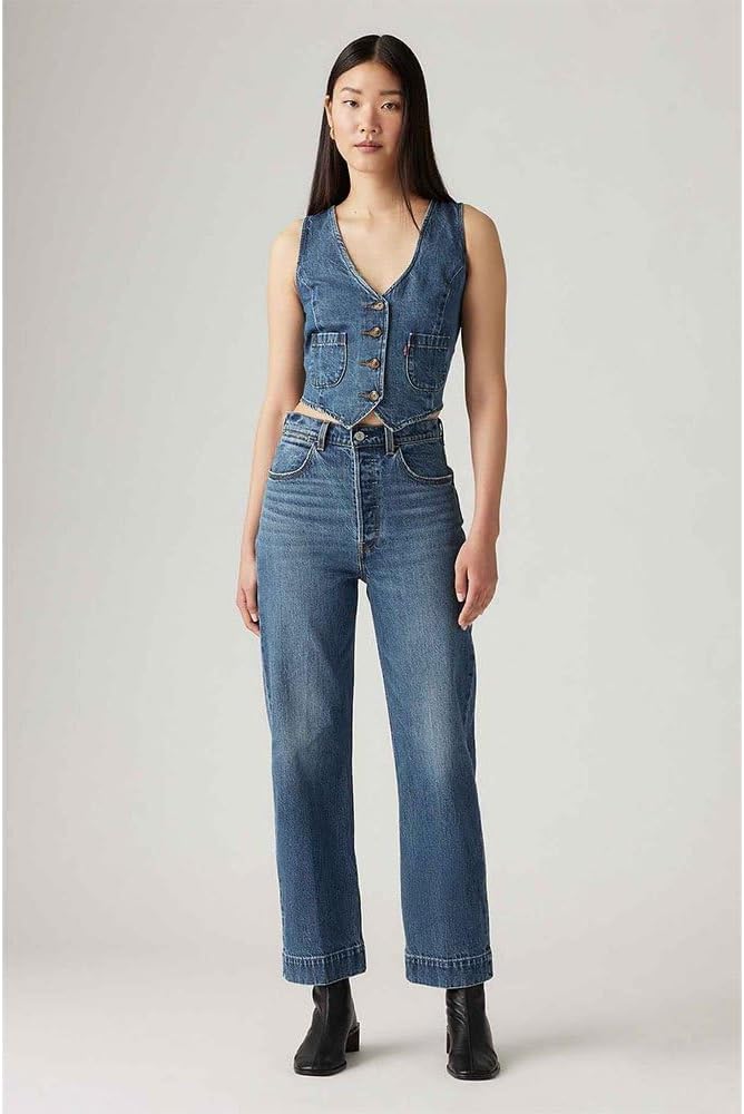 Thumbnail 3 de Levi’s Ribcage Straight Ankle Tailored Jeans femme à taille haute
