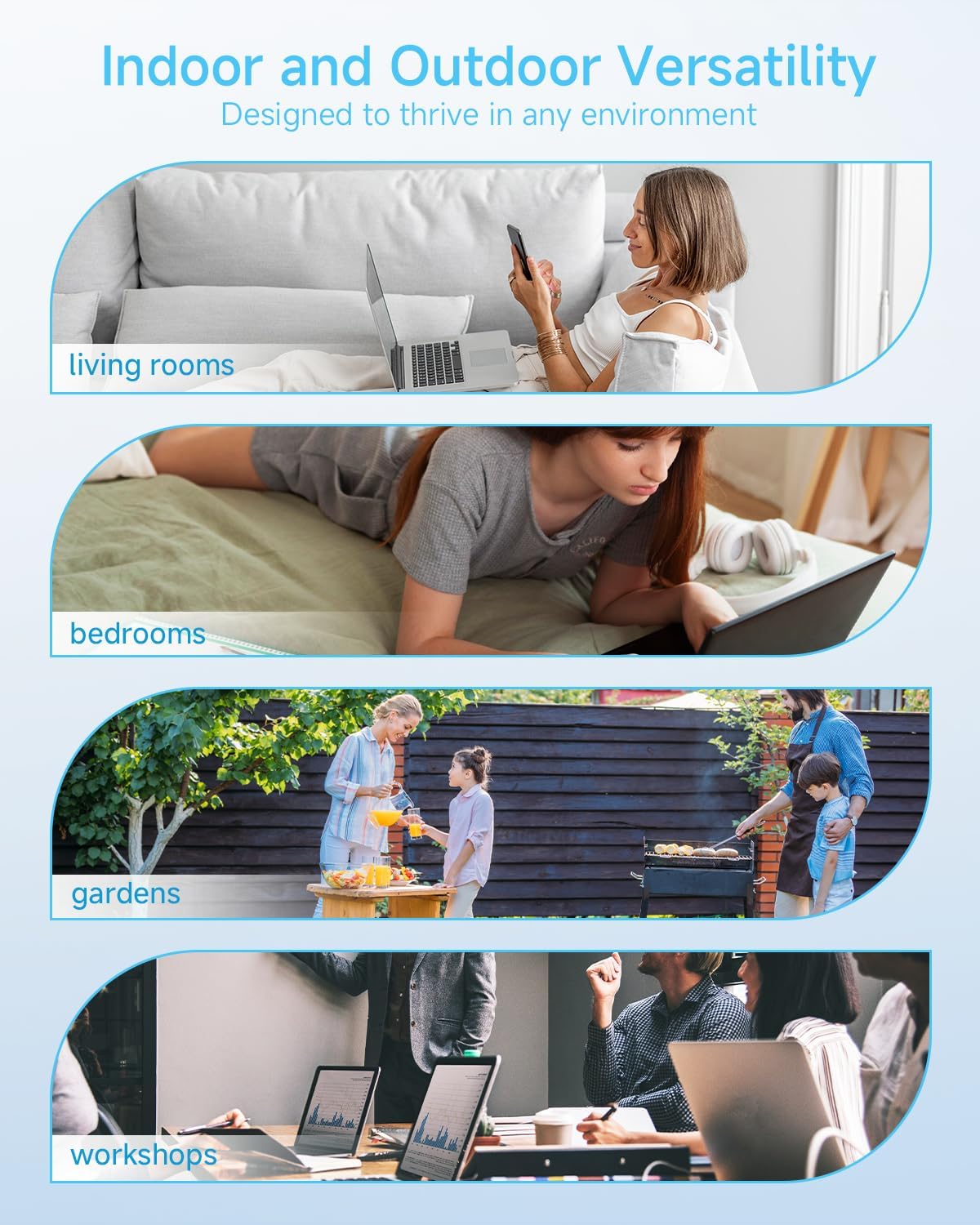 Thumbnail 6 de 1200Mbps Dual Band WiFi Extender with 360° Coverage and 105-Device Support