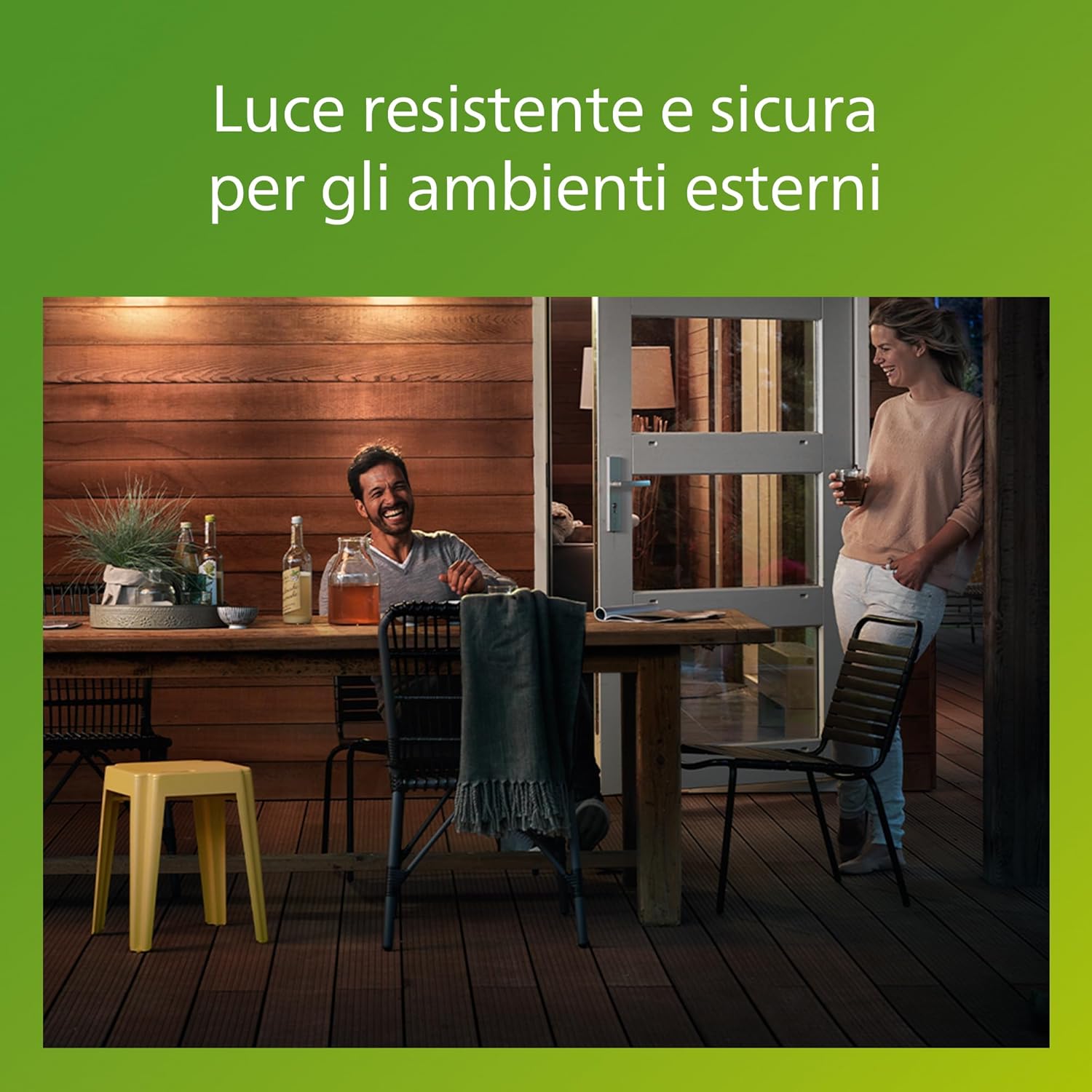 Thumbnail 2 de Philips myGarden Applique Skua da esterno E27 (nero) con attacco E27