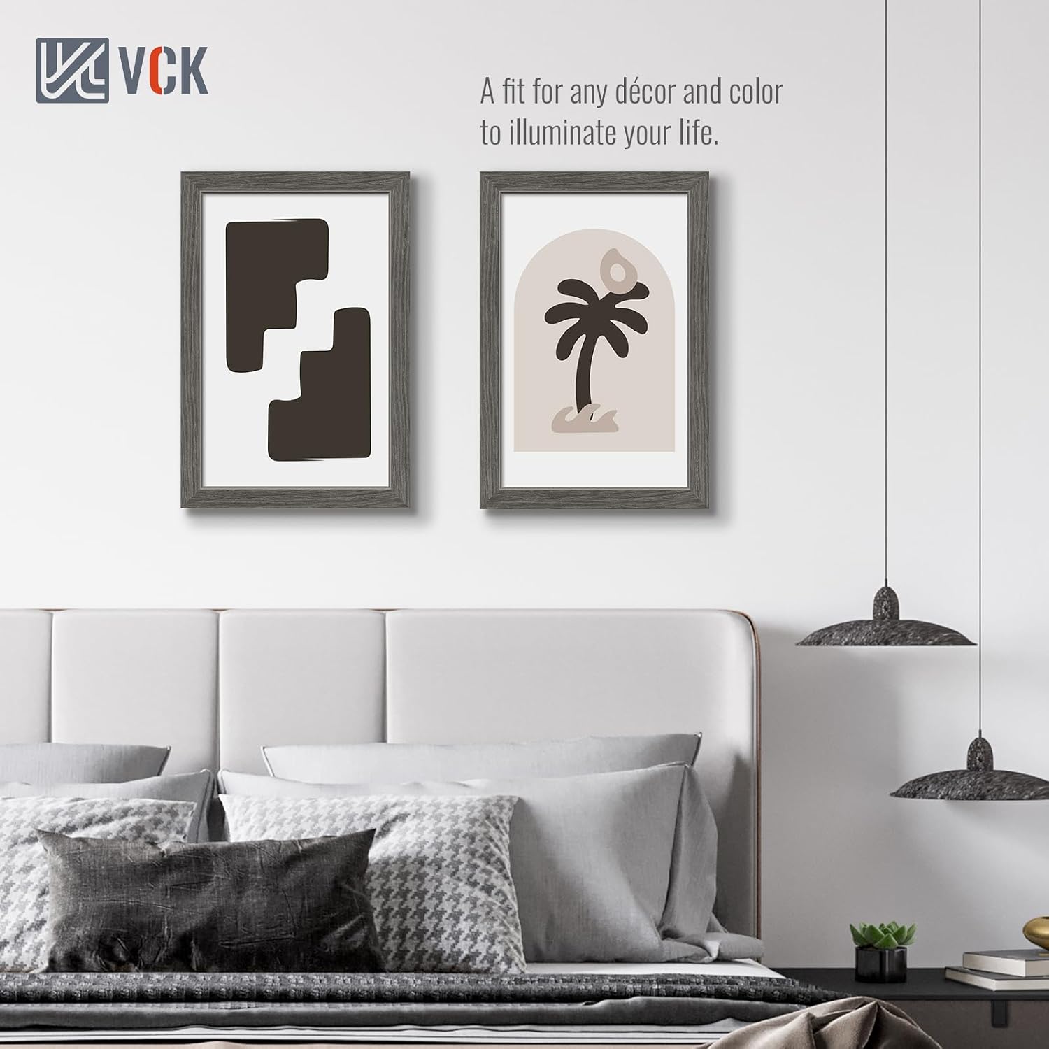 Thumbnail 6 de VCK 11x17 Picture Frame 5-Pack gray solid wood frames 🖼