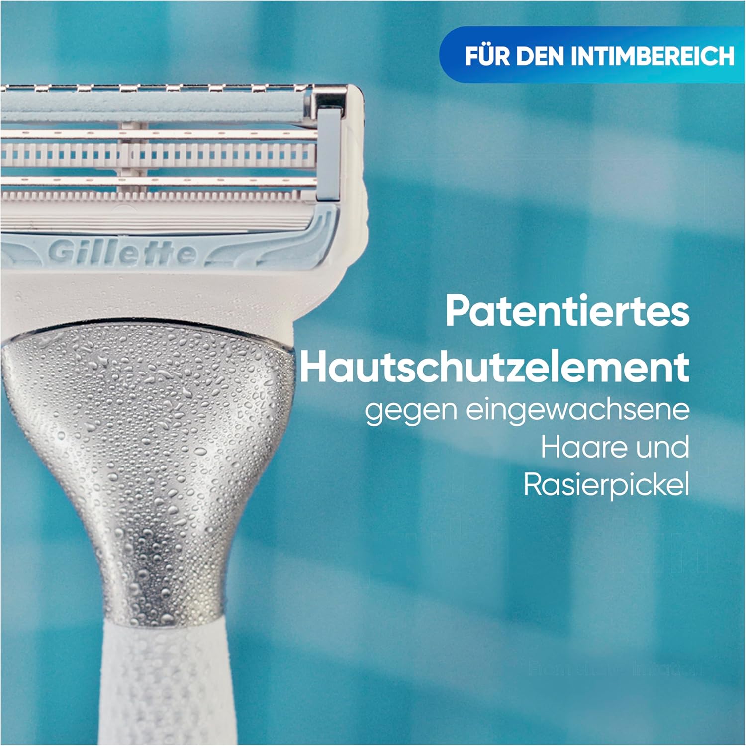 Detalle 1 de Gillette Venus Rasierer Damen Intimbereich