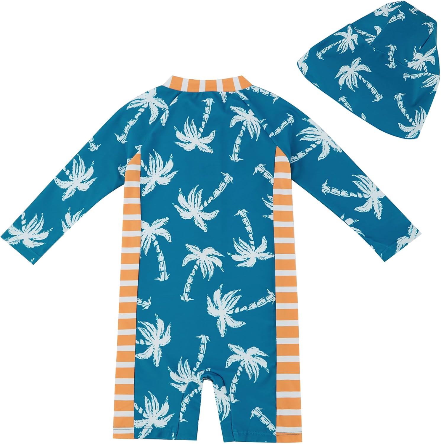Detalle de UMELOK Baby Badeanzug mit Sonnenhut – UV-Schutz UPF 50+ für Baby Jungen