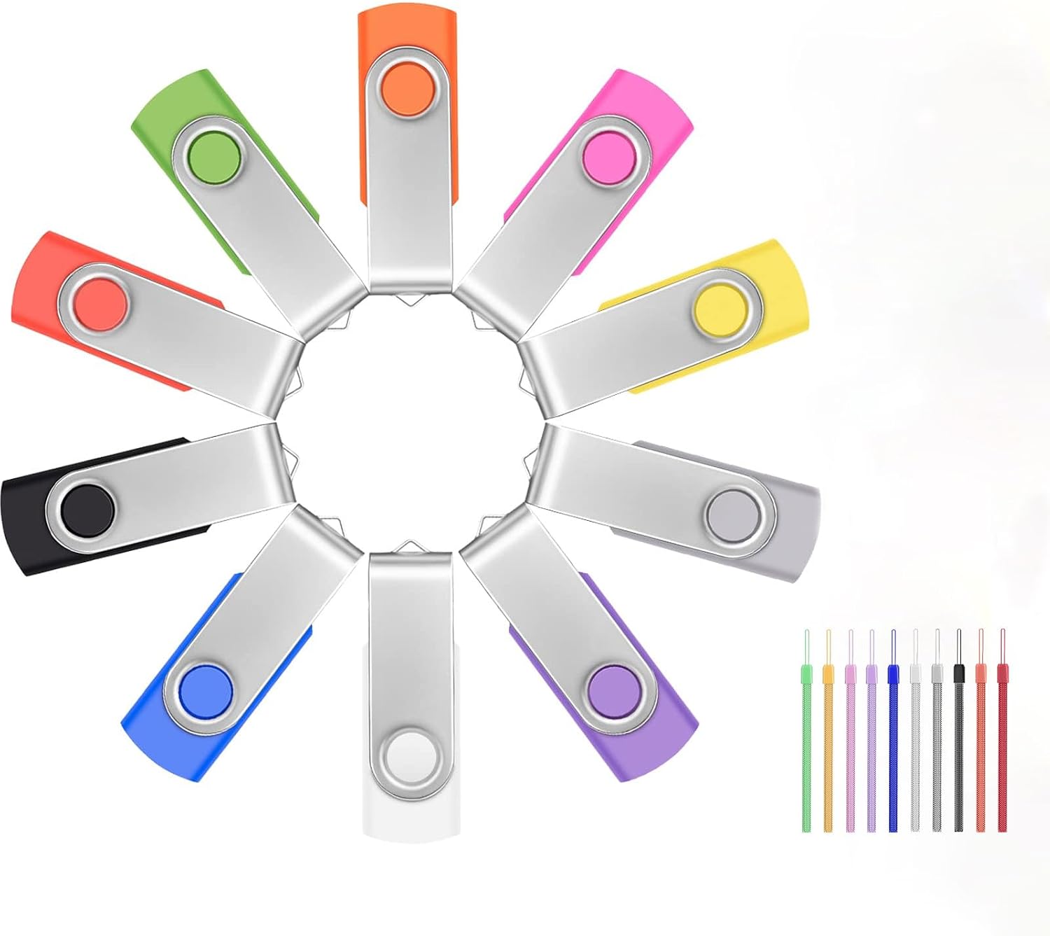 Thumbnail 6 de FEBNISCTE USB Sticks 16 GB bunt 10er