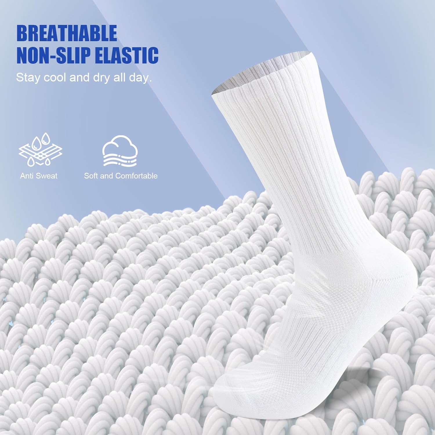 Thumbnail 3 de SockWaddles Calzini Uomo Donna in Cotone senza Cuciture (6 paia) per Sport, Running e Trekking