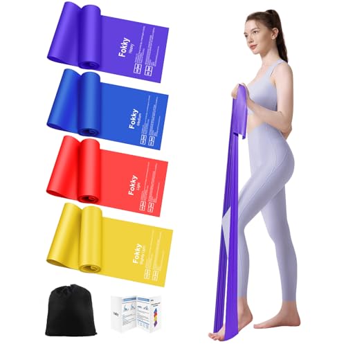 Detalle de Fokky Bandas elásticas musculación 4 niveles 1,8 m