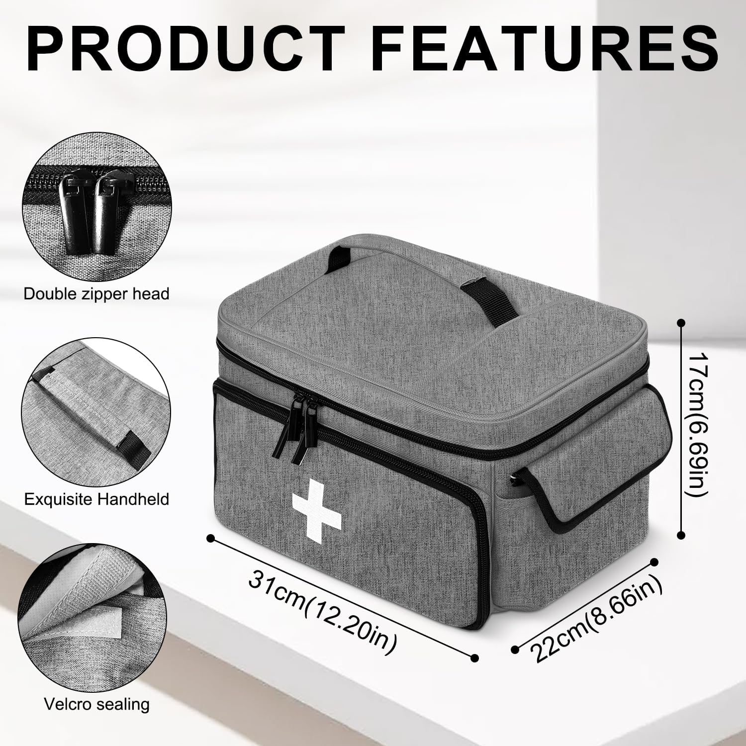 Detalle de BOHEMIABY First Aid Bag, 11 L