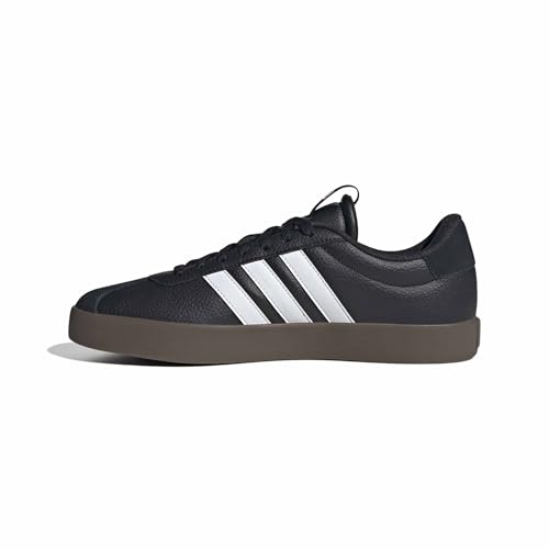 Detalle de adidas Herren VL COURT 3.0 Shoes – Core Black / Cloud White, Größe 43 1/3 EU