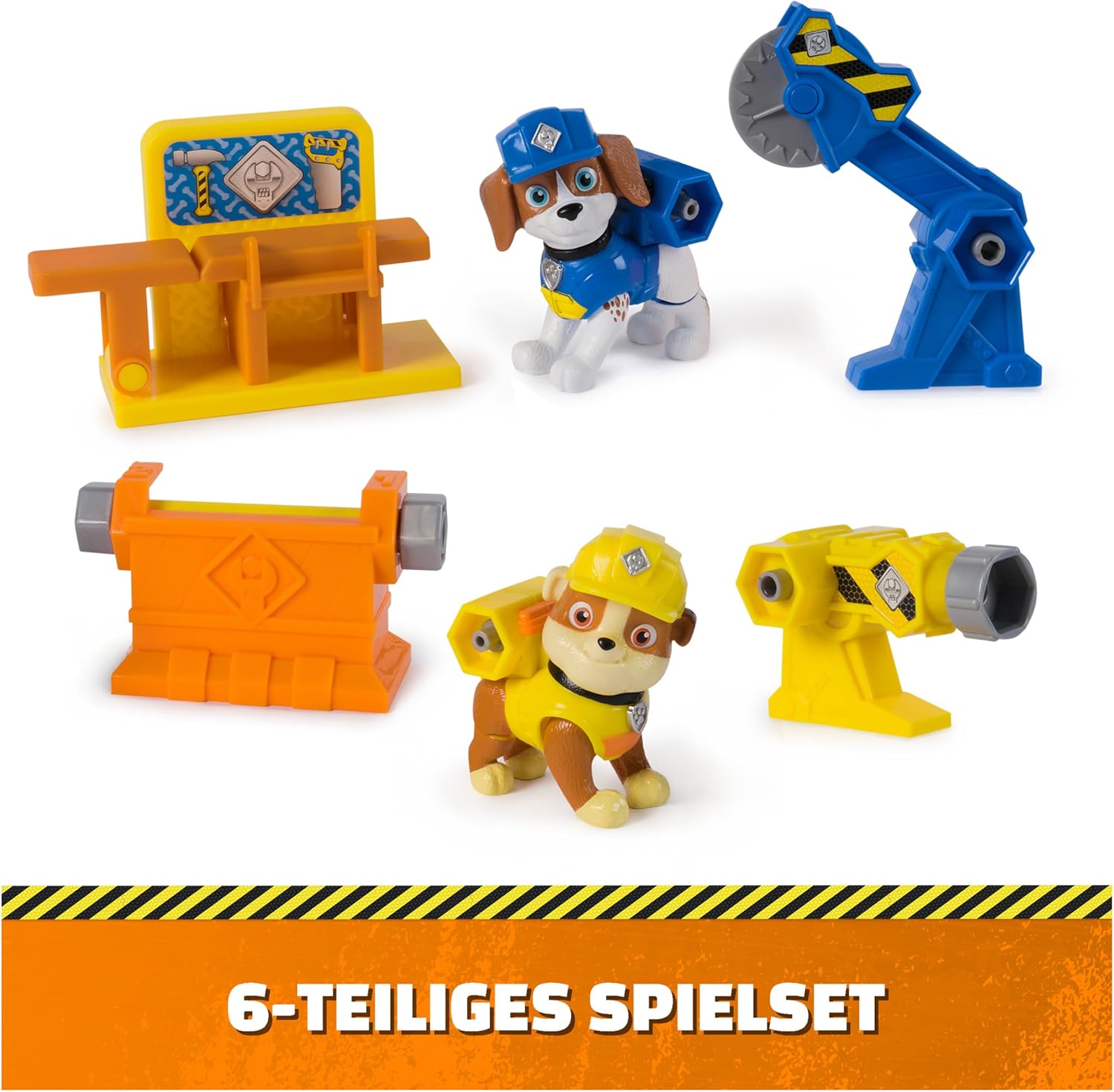 Detalle de Rubble & Crew Power Tool Pups Spielset 2 Figuren
