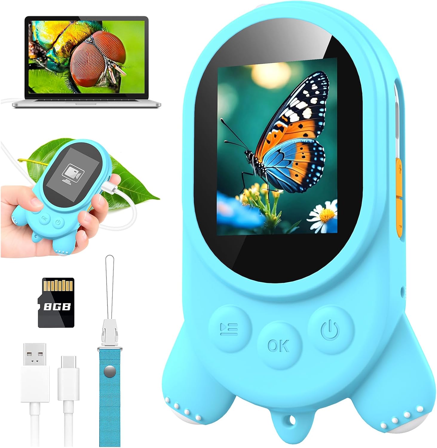 Detalle de Mikroskop für Kinder 2-Zoll LCD