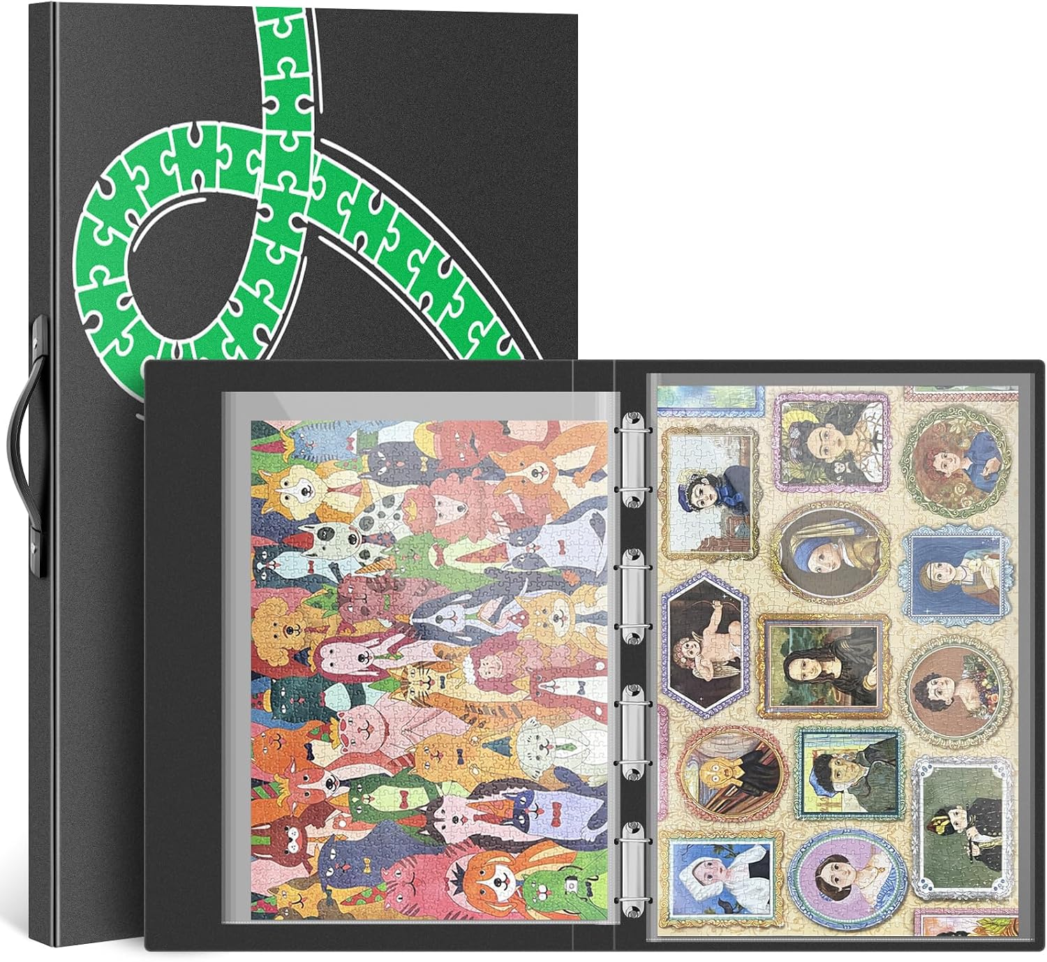 Thumbnail 6 de Nariolar Puzzle-Aufbewahrungsordner 24 Taschen 🎲