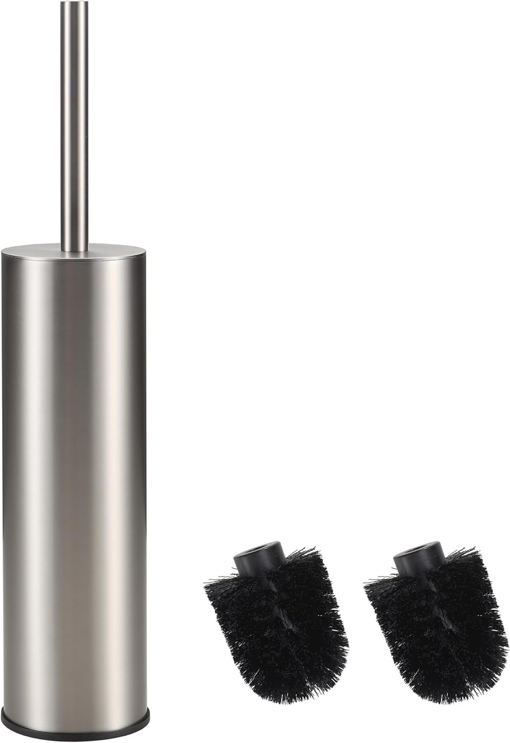 BGL 304 Brosse WC en acier inoxydable 304 sur pied avec seau rond et support